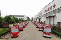30臺小型消防車發(fā)往首都北京（附圖片）